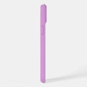 モダンでおしゃれなレーシングストライプのイニシャル入り iPhoneケース (右側面)