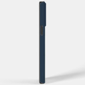 モダンでおしゃれなレーシングストライプのモノグラム Case-Mate iPhoneケース (裏面 / 右)