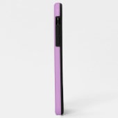 モダンでおしゃれなレーシングストライプのモノグラム Case-Mate iPhoneケース (裏面/左)