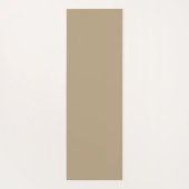 モダンでおしゃれなワイルドフラワーの植物学的な花のモノグラム ヨガマット (裏面)