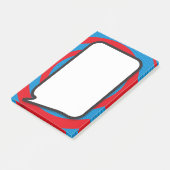 モダンでおしゃれな漫画風スピーチバブル ポストイット (アングル)