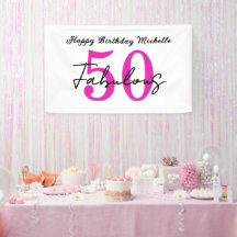 モダンでおしゃれな50歳の誕生日パーティー