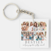 モダンでおしゃれなBFFベストフレンド キーホルダー (正面)