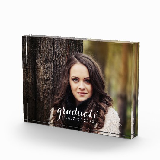 モダンでお洒落な卒業の写真 フォトブロック (右)