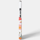 モダンでかわいいピンクの春の花 Case-Mate iPhone カバー (裏面 / 左)