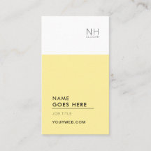 モダンできれいな多目的縦の名刺