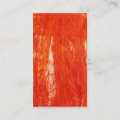 モダンではっきりしたなシーフードのロブスターのデザイン 名刺 (裏面)