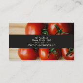 モダンでイタリアンなレストラン 名刺 (裏面)