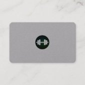 モダンでエレガントでミニマルなスタイルの一見 名刺 (正面)