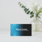 モダンでエレガントで創造的な名刺 名刺 (スタンド正面)