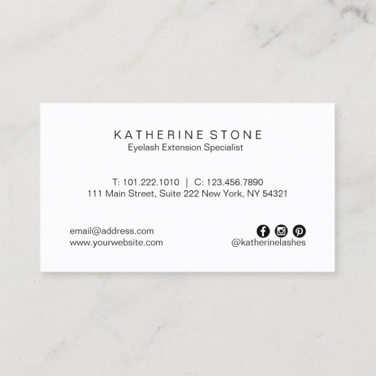 モダンでエレガントで軽いティール(緑がかった色)及び金ゴールドは延長を打ちます 名刺 (裏面)