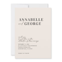 モダンでエレガントなミニマルタイポグラフィー モノクロ