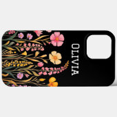 モダンでエレガントな可愛らしいシンプルな野の花 Case-Mate iPhoneケース (裏面 (横))