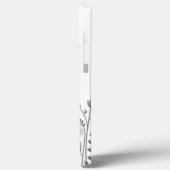 モダンでエレガントな可愛らしいシンプルな野の花 Case-Mate iPhoneケース (裏面 / 左)