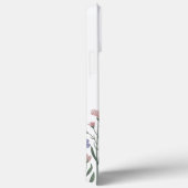 モダンでエレガントな可愛らしいシンプルな野の花 Case-Mate iPhoneケース (裏面 / 右)
