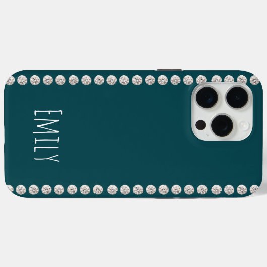 モダンでエレガントな可愛らしさとシンプルさを兼ね備えた輝き Case-Mate iPhoneケース (裏面 (横))