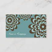 モダンでエレガントな名刺かネットワーキングカード 名刺 (正面)