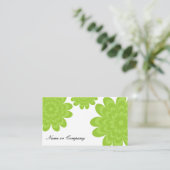 モダンでエレガントな名刺かネットワーキングカード 名刺 (スタンド正面)