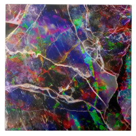 モダンでエレガントな多色の大理石ダークアブストラクト タイル