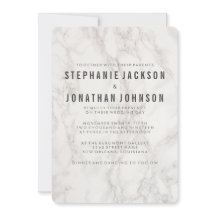 モダンでエレガントな大理石の結婚式のお祝い