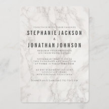 モダンでエレガントな大理石の結婚式のお祝い