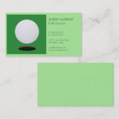 モダンでエレガントな専門のシンプルな設計のゴルフ 名刺 (正面/裏面)