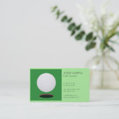 モダンでエレガントな専門のシンプルな設計のゴルフ 名刺 (スタンド正面)