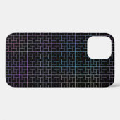 モダンでエレガントな抽象的なカラフルバスケット柄 | Case-Mate iPhoneケース (裏面 (横))