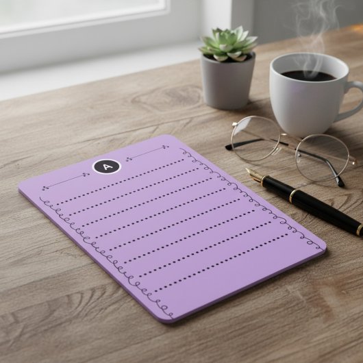 モダンでエレガントな抽象的なステーショナリー フラット ノートカード