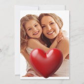 モダンでエレガントな母の日| 永遠の友達 カード (裏面)