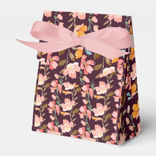 モダンでエレガントな水彩画 フェイバーボックス (正面サイド)