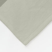 モダンでエレガントな灰色の緑のデザインのトレンディー フリースブランケット (角)