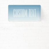 モダンでエレガントな編集可能なテキストとオンブレカラー 横断幕 (インサイチュ)