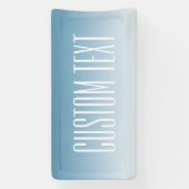 モダンでエレガントな編集可能なテキストとオンブレカラー 横断幕 (縦)