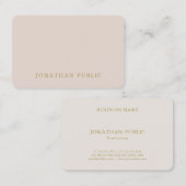 モダンでエレガントな色の専門のテンプレートの贅沢 名刺 (正面/裏面)