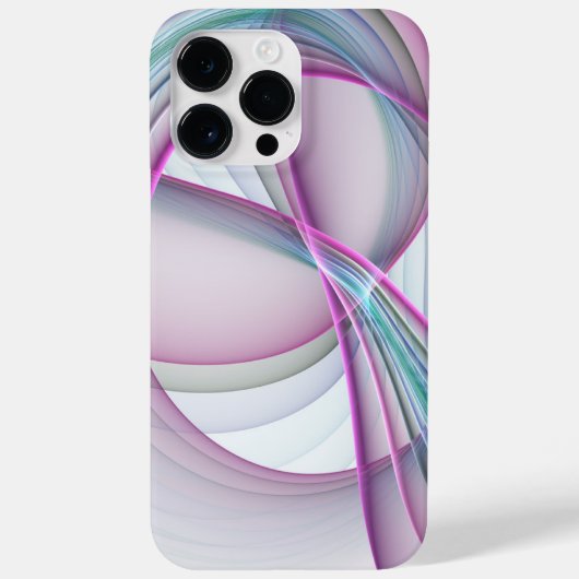 モダンでカラフルな抽象的なフラクタルアートの動き Case-Mate iPhoneケース (裏面)