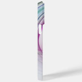 モダンでカラフルな抽象的なフラクタルアートの動き Case-Mate iPhoneケース (裏面 / 右)