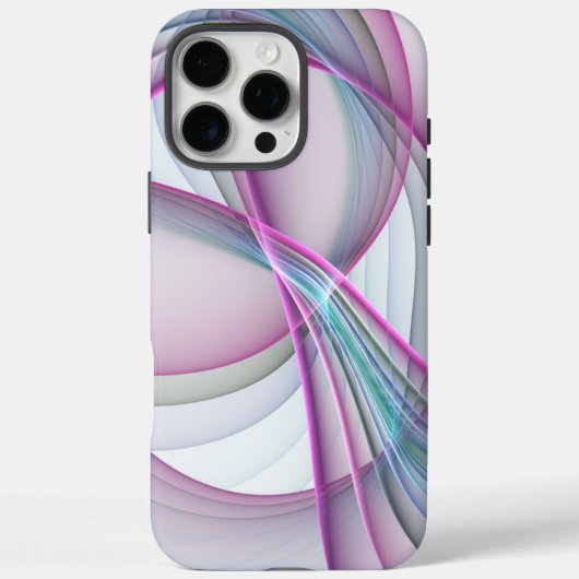 モダンでカラフルな抽象的フラクタルアートが動きを表現 Case-Mate iPhoneケース (裏面)