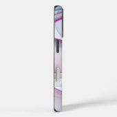 モダンでカラフルな抽象的フラクタルアートが動きを表現 Case-Mate iPhoneケース (裏面 / 右)