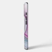 モダンでカラフルな抽象的フラクタルアートが動きを表現 Case-Mate iPhoneケース (裏面 / 左)