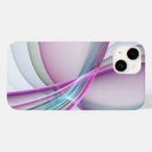 モダンでカラフルな抽象的フラクタルアートの動き Case-Mate iPhoneケース (裏面 (横))