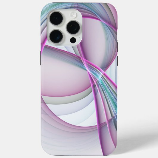 モダンでカラフルな抽象的フラクタルアートの動き Case-Mate iPhoneケース (裏面)