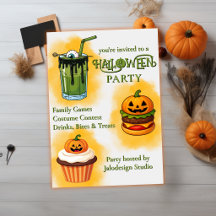 モダンでキュートな企業のハロウィンパーティー
