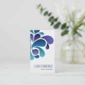 モダンでクールな動きの名刺 名刺 (スタンド正面)