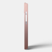 モダンでクールな女性の顔のシルエット Case-Mate iPhoneケース (裏面 / 左)