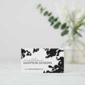 モダンでグランジな名刺 名刺 (スタンド正面)