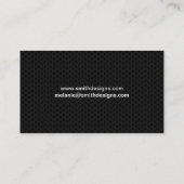 モダンでグランジな名刺 名刺 (裏面)