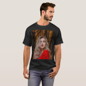 モダンでシンプルなカスタム1枚の写真 Tシャツ (正面フル)