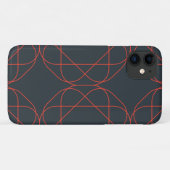 モダンでシンプル、かわいい、遊び心のある幾何学模様 Case-Mate iPhoneケース (裏面(横))