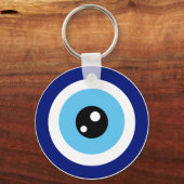 モダンでスタイリッシュなトルコの魔除け キーホルダー (正面)